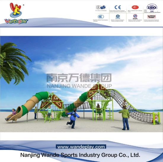Parque de atracciones Nest Climbing Children Outdoor Playground Equipment