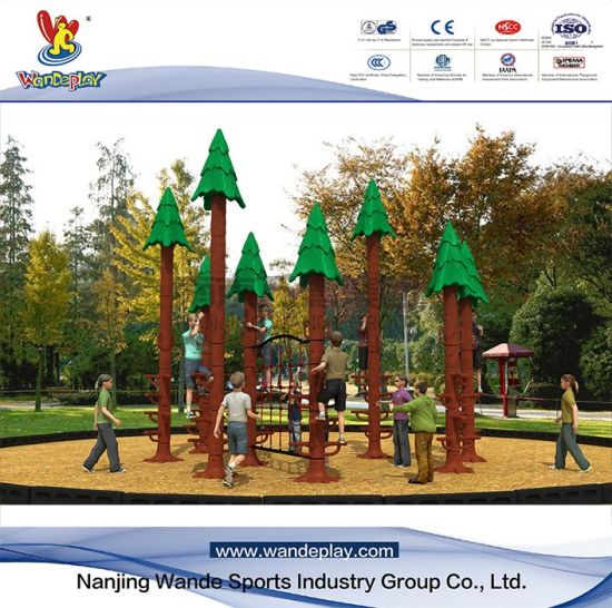 Equipo al aire libre del patio de recreo de los niños del parque de atracciones de Wandeplay Sequoia con Wd-HP103