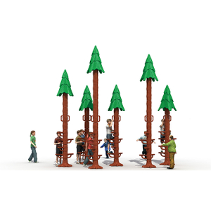 Parque al aire libre Escalada Playset Jungle Playground para niños