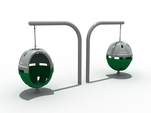 Adventure Park Asiento giratorio Equipo de juegos al aire libre para niños
