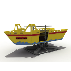 Parque de atracciones al aire libre Ola de mar Bote mecedora Zona de juegos Shake Rider Equipo de juego