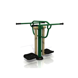 Equipo de gimnasio de esquiador doble Slalom al aire libre para adultos